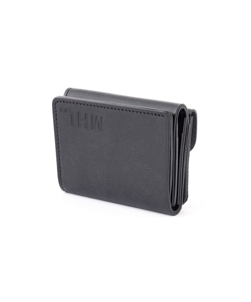 MHL.（エムエイチエル）の「TOUGH LEATHER（財布・レディース・オリーブドラブ/ブラック・FREE）」の3枚目の写真