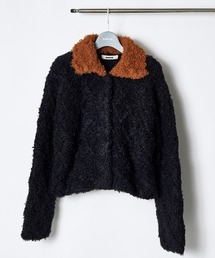RUMCHE（ラムシェ）の「Cable Knit Jacket / ケーブルニットジャケット（その他アウター）」