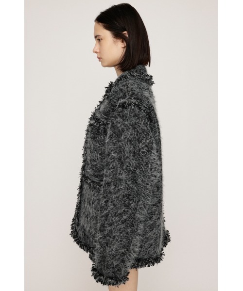 FLUFFY TWEED JK フラッフィー ツイード ジャケット 秋服 冬服