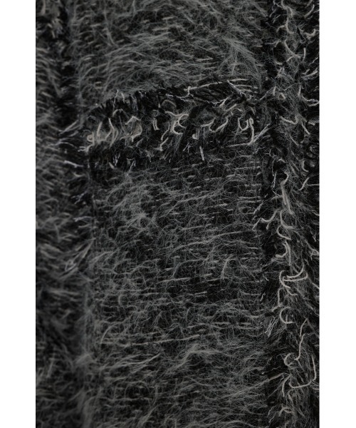 FLUFFY TWEED JK フラッフィー ツイード ジャケット 秋服 冬服