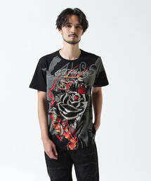 Ed Hardy/エド ハーディー/ECST SS TEE_ROSE