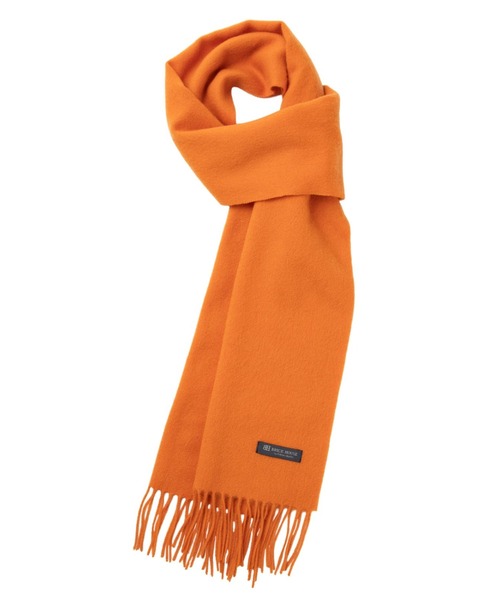TOKYO SHIRTS（トウキョウシャツ）の「ウール100% マフラー（マフラー・メンズ・オレンジ/グリーン・FREE）」の9枚目の写真