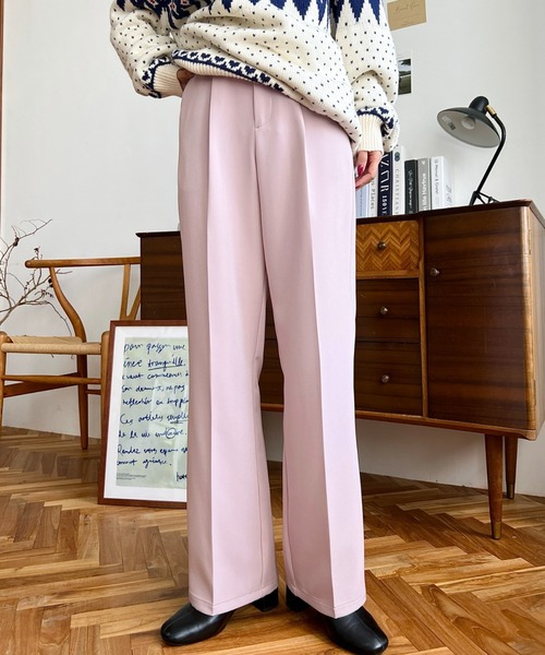 セール】アソートセールスラックスストレートパンツ（スラックス