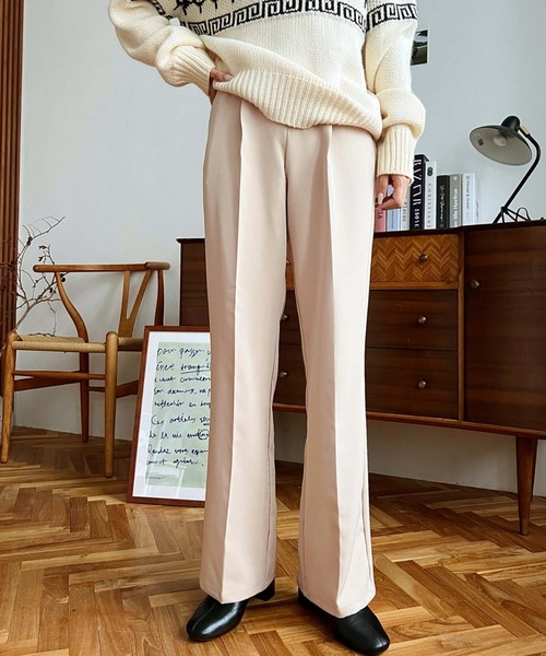 セール】アソートセールスラックスストレートパンツ（スラックス