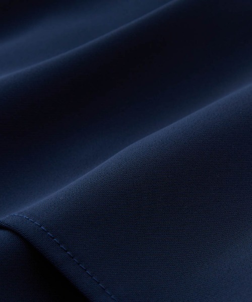 RANAN（ラナン）の「【2点セット】洗える/防シワ　バックパール調ペプラムセットアップ[Sサイズ有]（パンツドレス・レディース・ブラック/ネイビー・S/M/L/LL）」の9枚目の写真