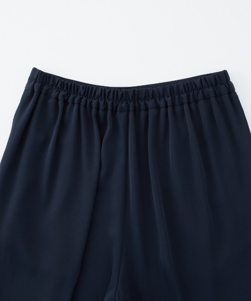 RANAN（ラナン）の「【2点セット】洗える/防シワ　バックパール調ペプラムセットアップ[Sサイズ有]（パンツドレス・レディース・ブラック/ネイビー・S/M/L/LL）」の13枚目の写真