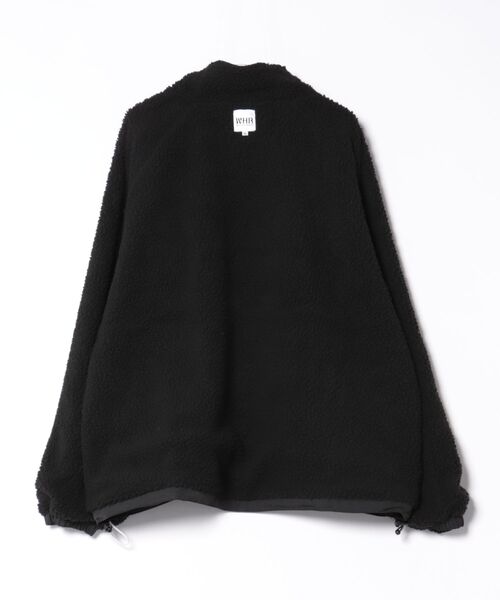 WESTERN HYDRODYNAMIC RESEARCH(ウェスタンハイドロダイナミックリサーチ)の「【Western Hydrodynamic Research/ウェスタン ハイドロダイナミック リサーチ】REVERSIBLE BOA JACKET 2WAY リバーシブル ボアジャケット(ブルゾン・メンズ・ブラック/ネイビー/グレー・X-LARGE/LARGE/MEDIUM)」の9枚目の写真