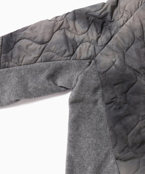 and wander（アンドワンダー）の「【and wander/アンドワンダー】ROA quilting fleece jacket（その他アウター・メンズ・グレー・M/L）」の14枚目の写真