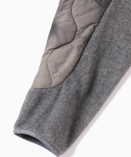 and wander（アンドワンダー）の「【and wander/アンドワンダー】ROA quilting fleece jacket（その他アウター・メンズ・グレー・M/L）」の15枚目の写真