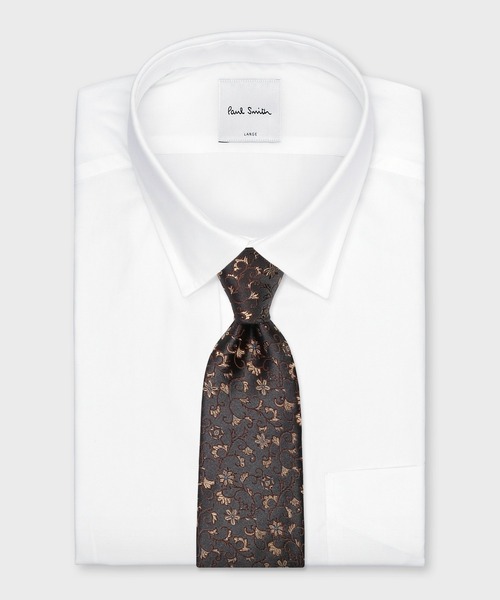 フローラルパターン タイ【250117 552MT】（ネクタイ）｜Paul Smith