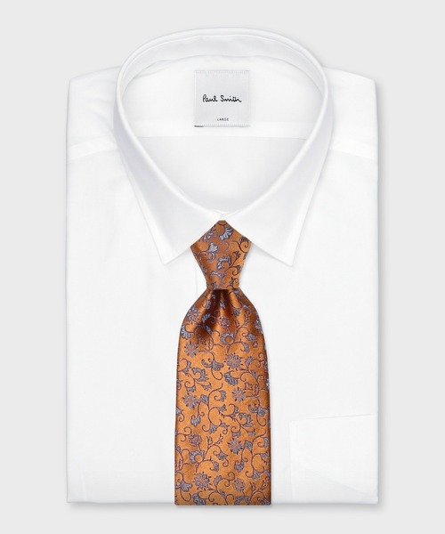 フローラルパターン タイ【250117 552MT】（ネクタイ）｜Paul Smith