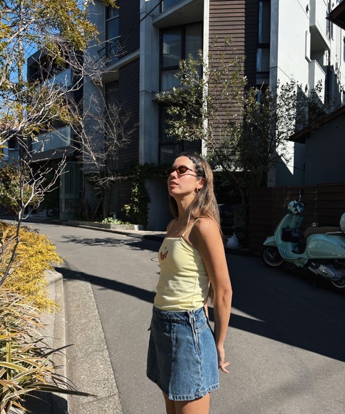 ROXY(ロキシー)の「CHERRY CHERRY BARE T/ロキシーキャミソール(キャミソール・レディース・イエロー/ナチュラル/ブルー/ブラック・MEDIUM/LARGE)」の15枚目の写真
