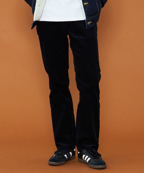 Lee（リー）の「Lee/リー【暖】AMERICAN STANDARD 201ストレート コーデュロイパンツ/コーデュロイセットアップ可（その他パンツ・メンズ・ブラウン/オリーブ/ブラック/キャメル・SMALL/MEDIUM/LARGE/X-LARGE）」の2枚目の写真