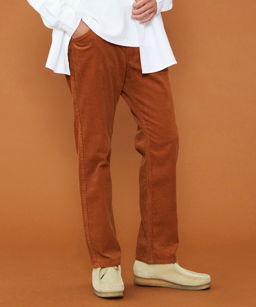 Lee（リー）の「Lee/リー【暖】AMERICAN STANDARD 201ストレート コーデュロイパンツ/コーデュロイセットアップ可（その他パンツ・メンズ・ブラウン/オリーブ/ブラック/キャメル・SMALL/MEDIUM/LARGE/X-LARGE）」の6枚目の写真