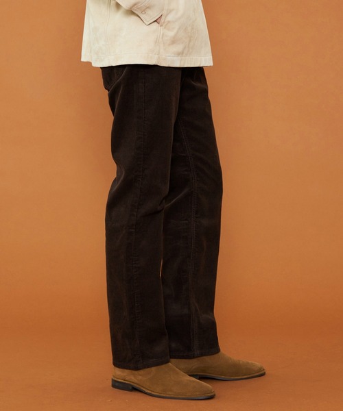 Lee（リー）の「Lee/リー【暖】AMERICAN STANDARD 201ストレート コーデュロイパンツ/コーデュロイセットアップ可（その他パンツ・メンズ・ブラウン/オリーブ/ブラック/キャメル・SMALL/MEDIUM/LARGE/X-LARGE）」の8枚目の写真
