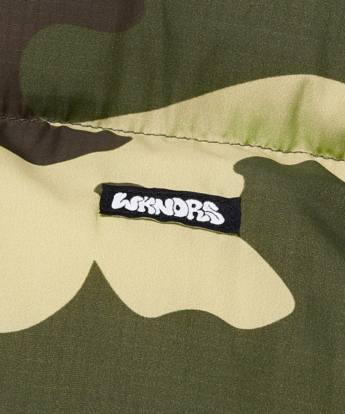 WKNDRS(ウィーキャンドース)の「PUZZLE PUFFER VEST (CAMO)(ダウンベスト・レディース・その他・LARGE/X-LARGE/MEDIUM)」の4枚目の写真