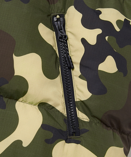 WKNDRS(ウィーキャンドース)の「PUZZLE PUFFER VEST (CAMO)(ダウンベスト・レディース・その他・LARGE/X-LARGE/MEDIUM)」の5枚目の写真