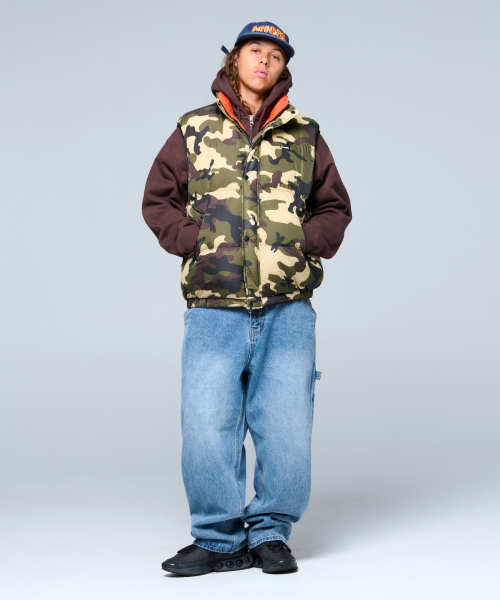 WKNDRS(ウィーキャンドース)の「PUZZLE PUFFER VEST (CAMO)(ダウンベスト・レディース・その他・LARGE/X-LARGE/MEDIUM)」の8枚目の写真