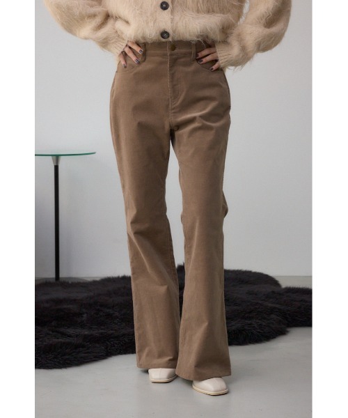 セール】コーデュロイフレアパンツ（スラックス）｜AZUL BY MOUSSY