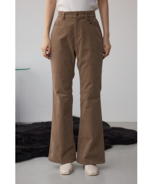 セール】コーデュロイフレアパンツ（スラックス）｜AZUL BY MOUSSY