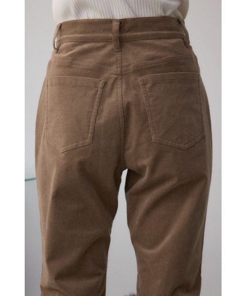 AZUL by moussy（アズールバイマウジー）の「コーデュロイフレアパンツ（スラックス・レディース・ブラウン/キャメル・SMALL/MEDIUM）」の20枚目の写真