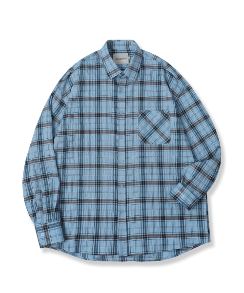 AVANDRESS(アバンドレス )の「Legacy Overfit Check Shirt PINK(シャツ/ブラウス・レディース・ピンク・LARGE/MEDIUM/X-LARGE)」の5枚目の写真
