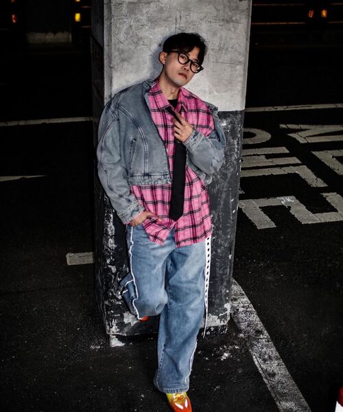 AVANDRESS(アバンドレス )の「Legacy Overfit Check Shirt PINK(シャツ/ブラウス・レディース・ピンク・LARGE/MEDIUM/X-LARGE)」の7枚目の写真