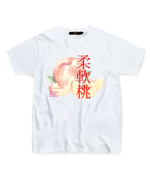 ウォータープリントTシャツホワイト