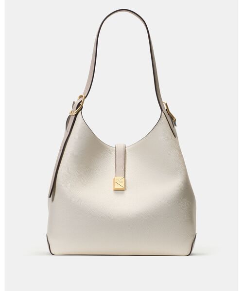 kate spade new york(ケイトスペード ニューヨーク)の「デコ カラーブロック ラージ ショルダー バッグ(ショルダーバッグ・レディース・ベージュ・ONESIZE)」の4枚目の写真