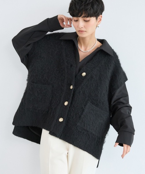 セール】BARNYARDSTORM / 起毛金ボタンベスト / ハンドウォッシャブル