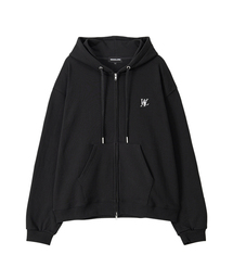 WOOALONG | Signature hood zip-up (2colors)(パーカー)
