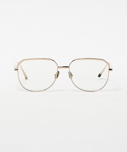 BLANC..(ブラン)の「<BLANC..>B0024 アイウェア(メガネ・レディース・シルバー/ゴールド・FREE)」の2枚目の写真