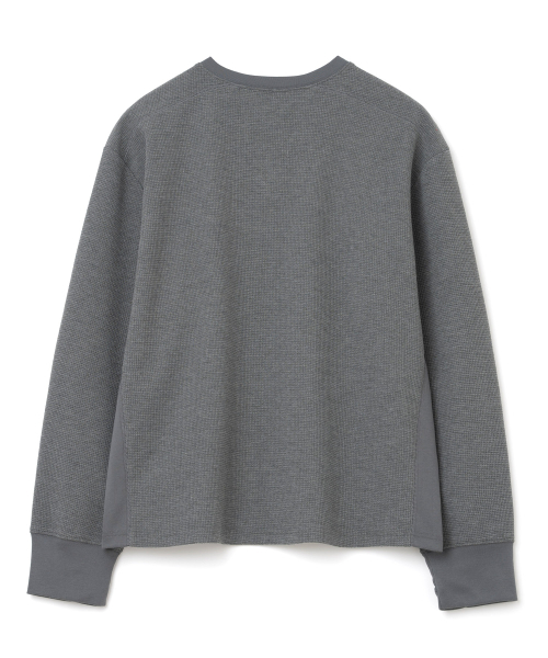 Millo Archive（ミロ アーカイブ）の「ラスティワッフルヘンリーネックロングスリーブ[グレー]（Tシャツ/カットソー・メンズ・その他・X-LARGE/MEDIUM/LARGE）」の5枚目の写真