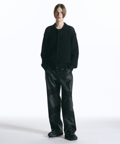 INSILENCE(インサイロンス)の「レザーミックスバイカーパンツ BLACK(その他パンツ・メンズ・その他・MEDIUM/SMALL)」の11枚目の写真