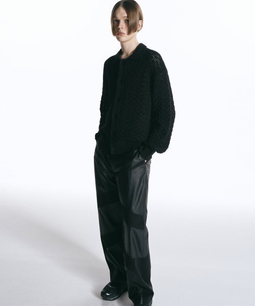 INSILENCE(インサイロンス)の「レザーミックスバイカーパンツ BLACK(その他パンツ・メンズ・その他・MEDIUM/SMALL)」の12枚目の写真