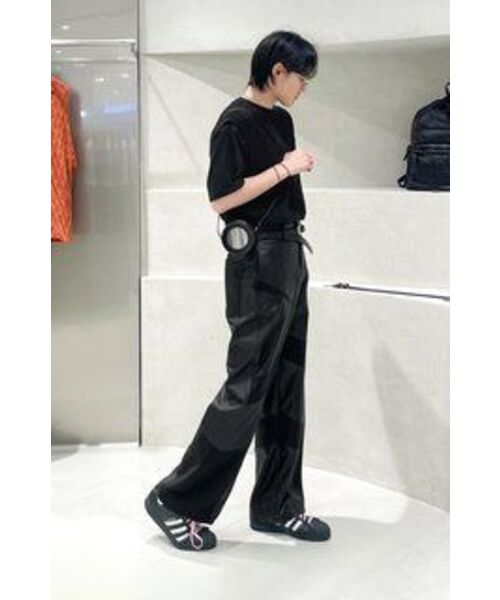 INSILENCE(インサイロンス)の「レザーミックスバイカーパンツ BLACK(その他パンツ・メンズ・その他・MEDIUM/SMALL)」の7枚目の写真