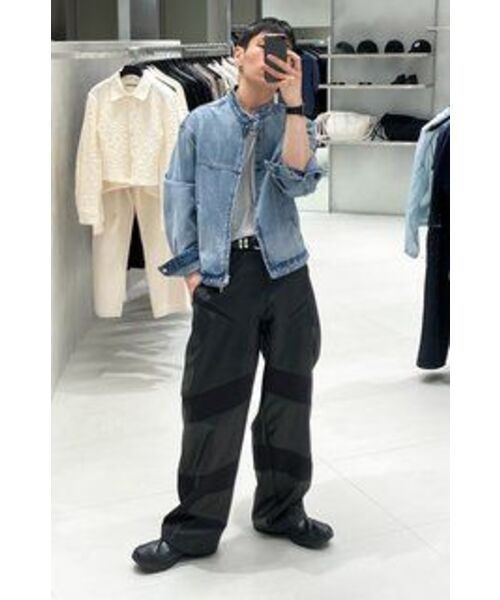 INSILENCE(インサイロンス)の「レザーミックスバイカーパンツ BLACK(その他パンツ・メンズ・その他・MEDIUM/SMALL)」の8枚目の写真