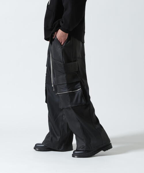 FR(13)NDS（フレンズ）の「FR(13)NDS/フレンズ/コーティングワイドカーゴパンツ（カーゴパンツ・メンズ・ブラック・F）」の11枚目の写真