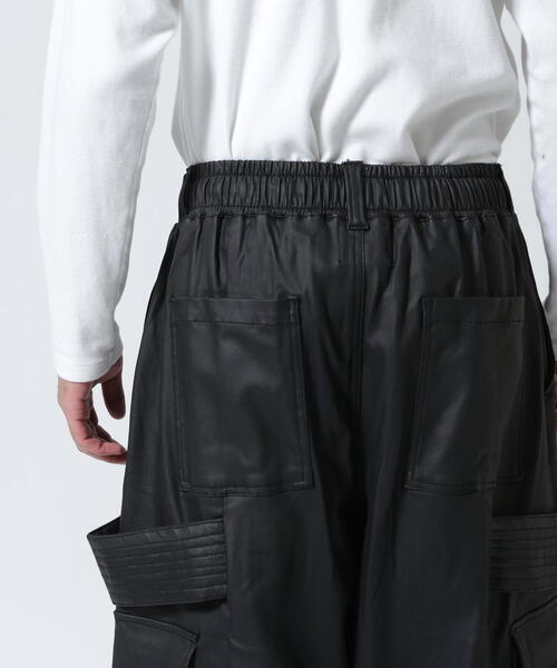 FR(13)NDS（フレンズ）の「FR(13)NDS/フレンズ/コーティングワイドカーゴパンツ（カーゴパンツ・メンズ・ブラック・F）」の15枚目の写真