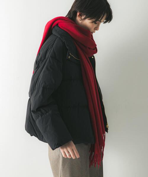 URBAN RESEARCH（アーバンリサーチ）の「ウールカシミヤストール（ストール/ショール・レディース・アイボリー/グリーン/レッド/ベージュ・-）」の10枚目の写真