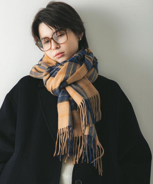 URBAN RESEARCH（アーバンリサーチ）の「ウールカシミヤストール（ストール/ショール・レディース・アイボリー/グリーン/レッド/ベージュ・-）」の18枚目の写真