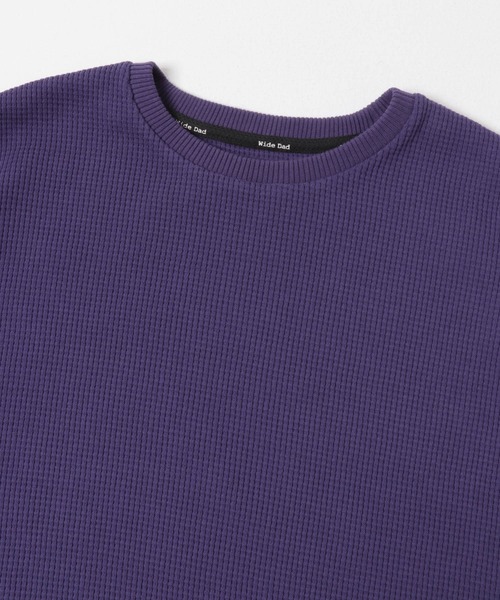 URBAN RESEARCH（アーバンリサーチ）の「『UR TECH』Dad TECH CREW PULLOVER（Tシャツ/カットソー・メンズ・パープル/ネイビー・1/2）」の20枚目の写真