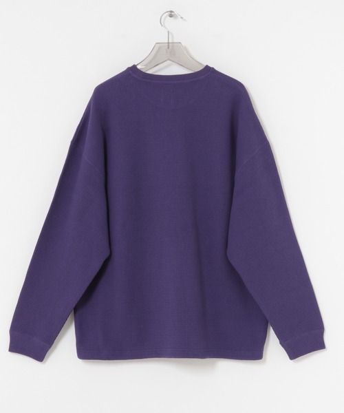 URBAN RESEARCH（アーバンリサーチ）の「『UR TECH』Dad TECH CREW PULLOVER（Tシャツ/カットソー・メンズ・パープル/ネイビー・1/2）」の17枚目の写真