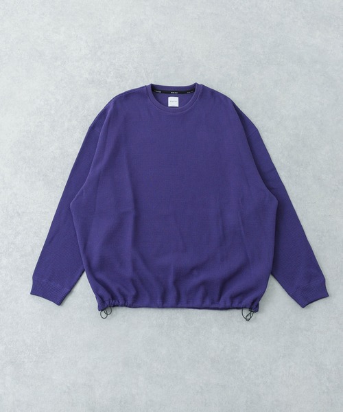 URBAN RESEARCH（アーバンリサーチ）の「『UR TECH』Dad TECH CREW PULLOVER（Tシャツ/カットソー・メンズ・パープル/ネイビー・1/2）」の15枚目の写真