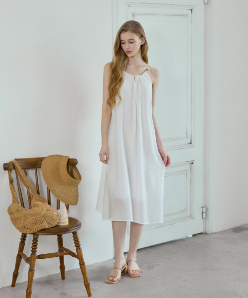 VIKINI VENDER(ビキニベンダー)の「ラウラビーズボールホルターネックロングワンピース(ワンピース・レディース・その他・ONE SIZE)」の7枚目の写真