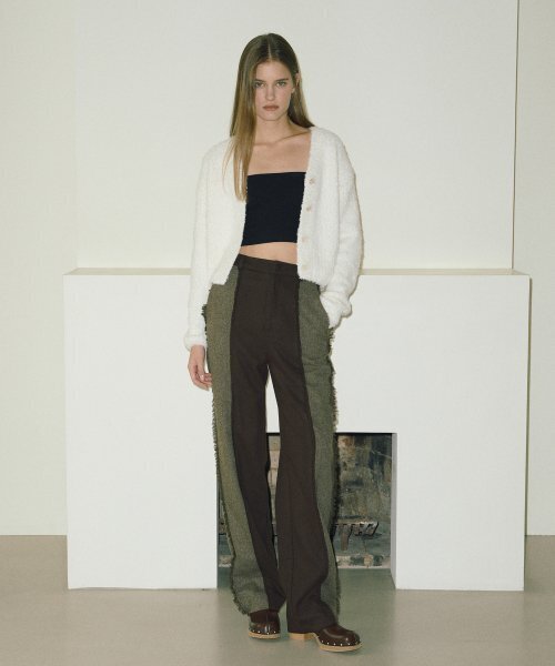 ETMON(エトモン)の「Color Block Fringe Pants Brown(その他パンツ・レディース・その他・SMALL/MEDIUM)」の5枚目の写真