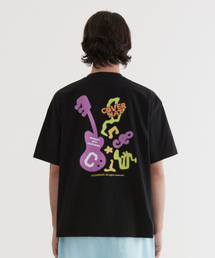 バンドプレイグラフィックTシャツブラック