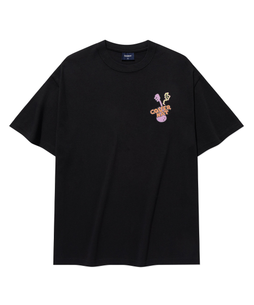 COVERNAT（カバーナット）の「バンドプレイグラフィックTシャツブラック（Tシャツ/カットソー・レディース・その他・X-SMALL/SMALL/MEDIUM/LARGE/X-LARGE/XX-LARGE）」の2枚目の写真