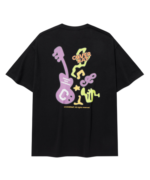 COVERNAT（カバーナット）の「バンドプレイグラフィックTシャツブラック（Tシャツ/カットソー・レディース・その他・X-SMALL/SMALL/MEDIUM/LARGE/X-LARGE/XX-LARGE）」の3枚目の写真