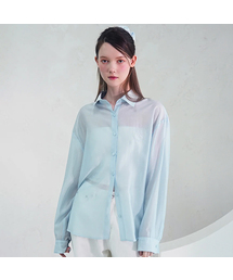Eclat See-Through Classic Shirt - 9COL